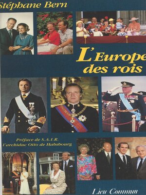 cover image of L'Europe des rois